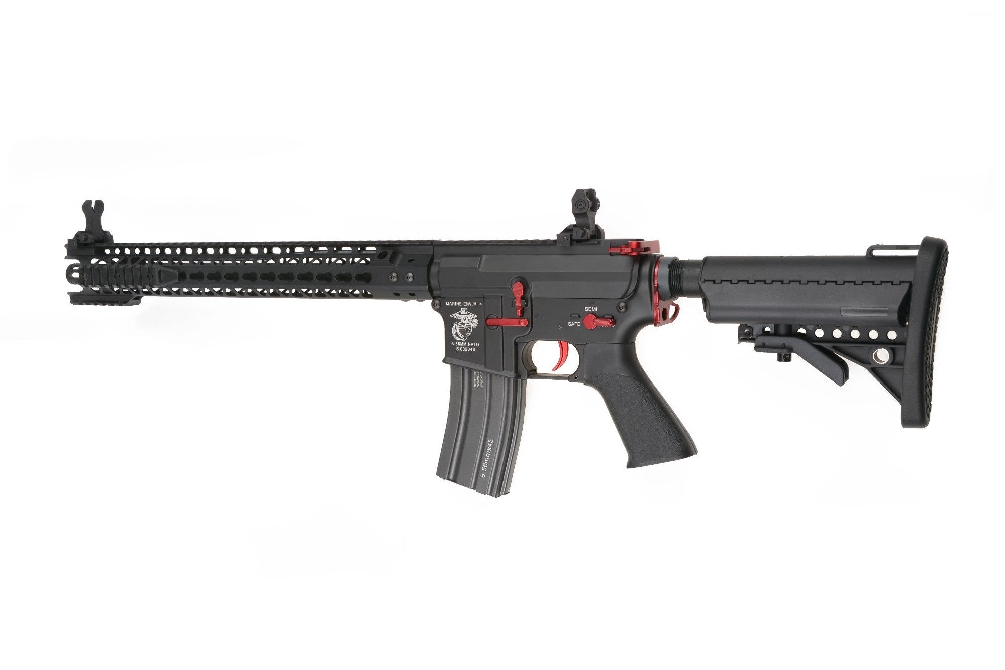 M4 airsoft SA-V26 ONE SAKestrel ETU Red Edition