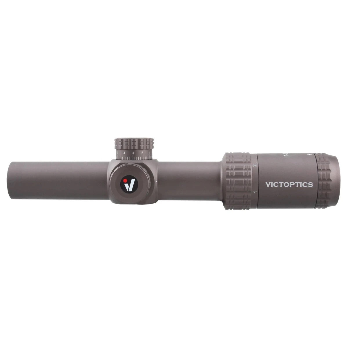 VictOptics S6 1-6x24 SFP LPRiflescope - Brown