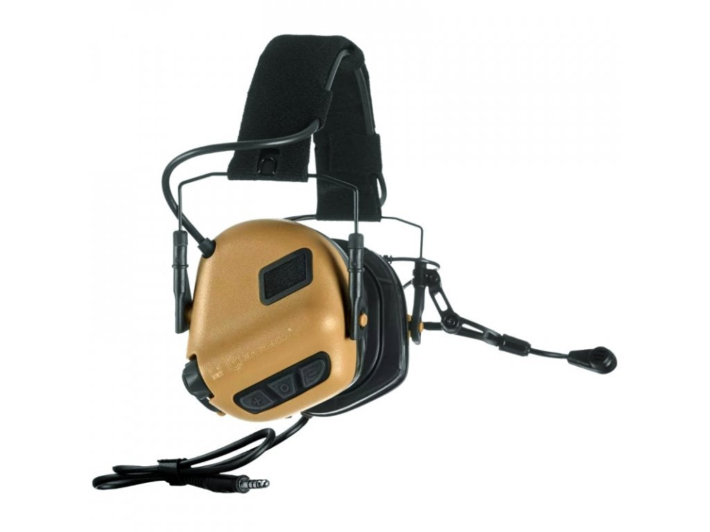 EARMOR M32 PLUS Electronic Tactical Headset - Black