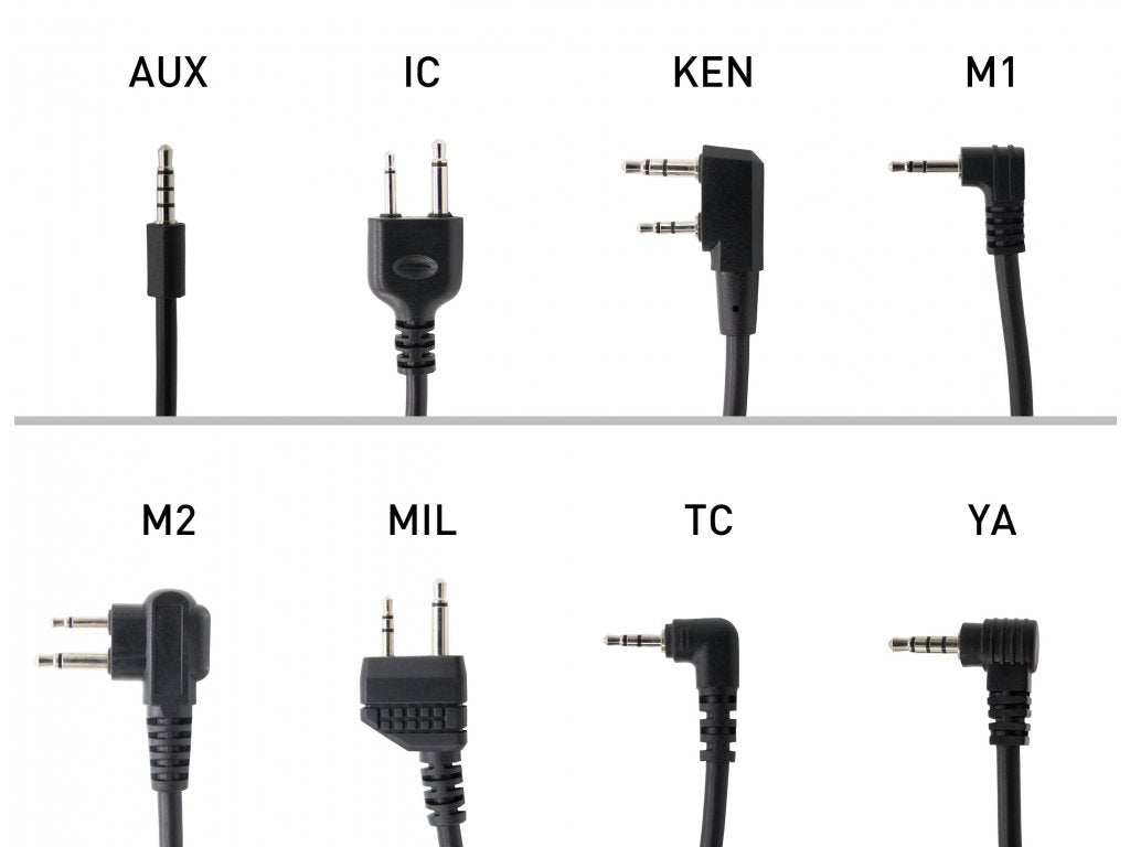 EARMOR M51 PTT, Motorola 2-pin Connector