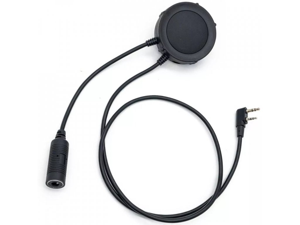 EARMOR M55 PTT, Kenwood / Baofeng 2-pin Connector