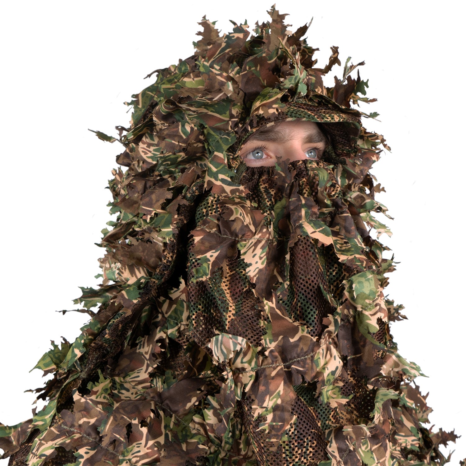 Novritsch Modular 3D Ghillie Suit Hood - Flecktarn