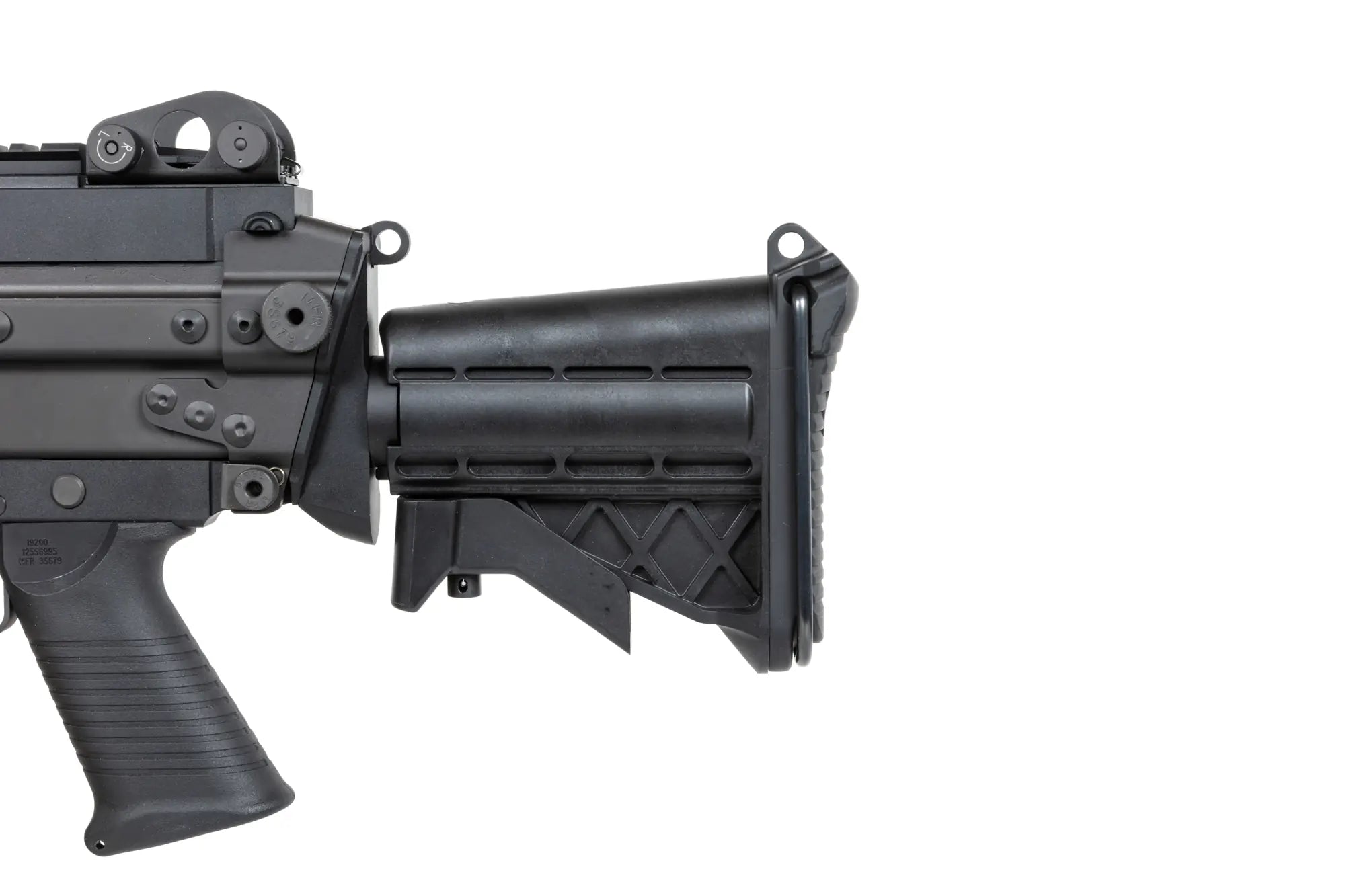 airsoft Vega Force Company MK48 MOD1 Tactical Machine Gun Black-4