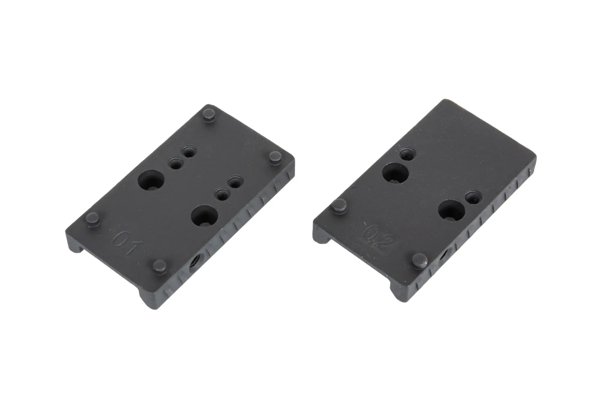 Cybergun Canik TP9 mounting plates with reloading handle Black