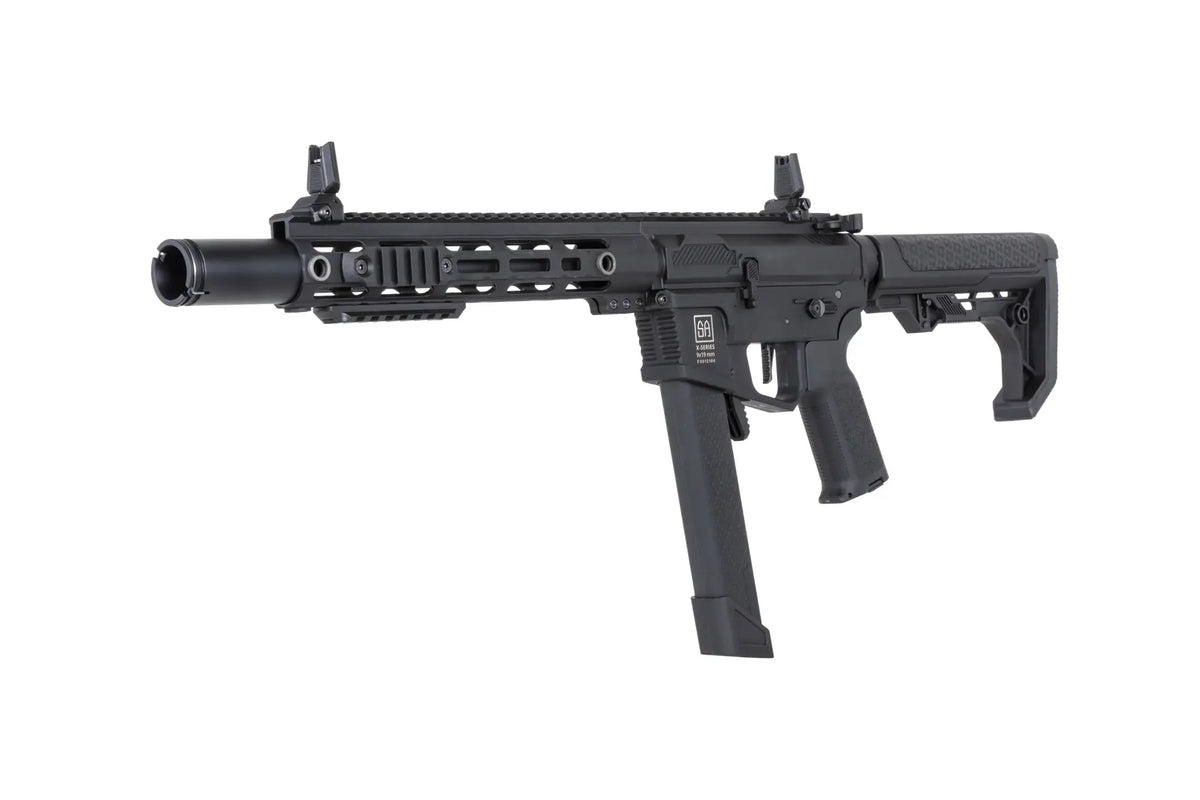 Specna Arms SA-FX02 FLEX BLDC First Game Airsoft Bundle - Replica, Charger, Battery and BBs