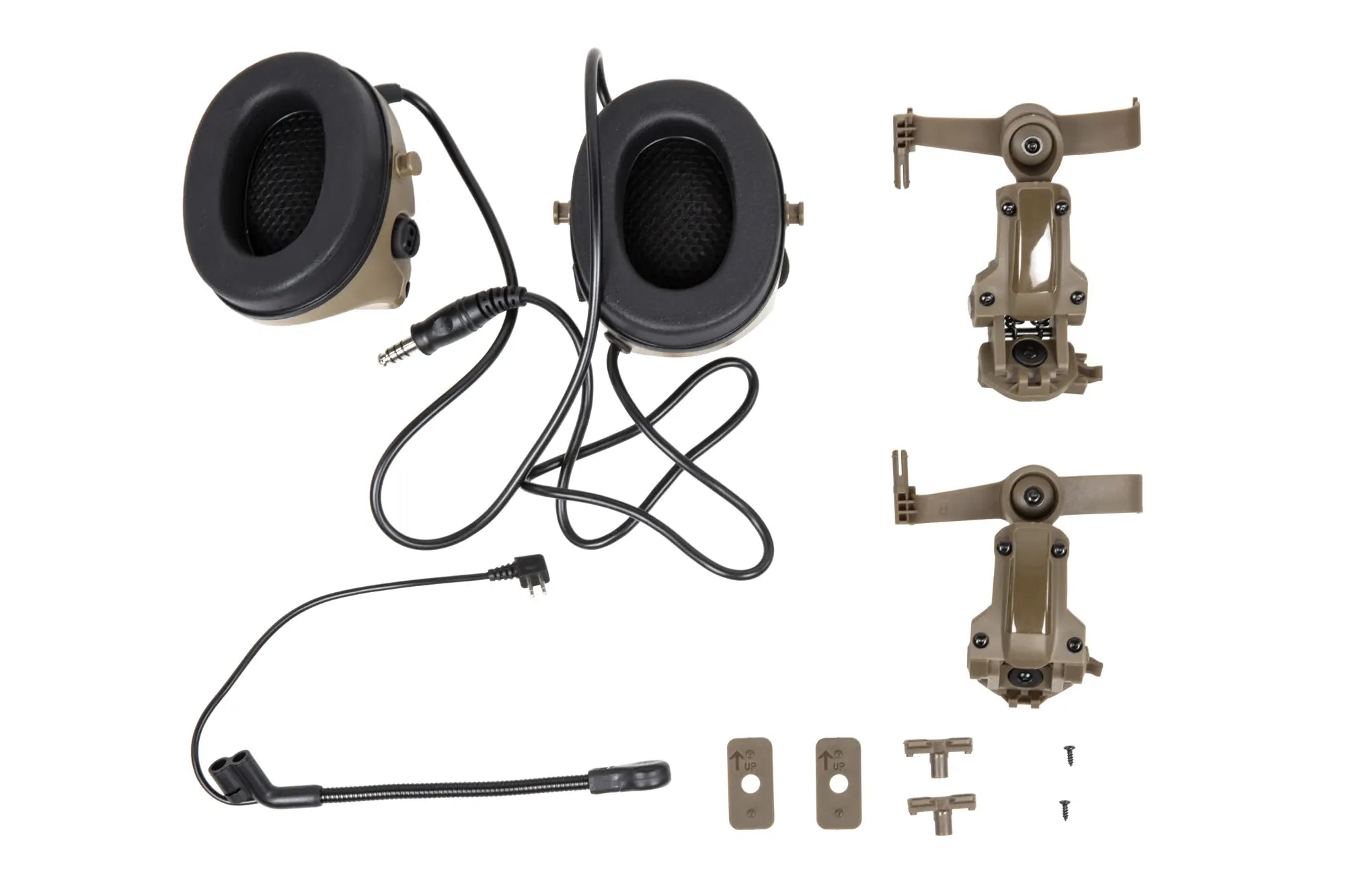 C5 helmet headset - Tan