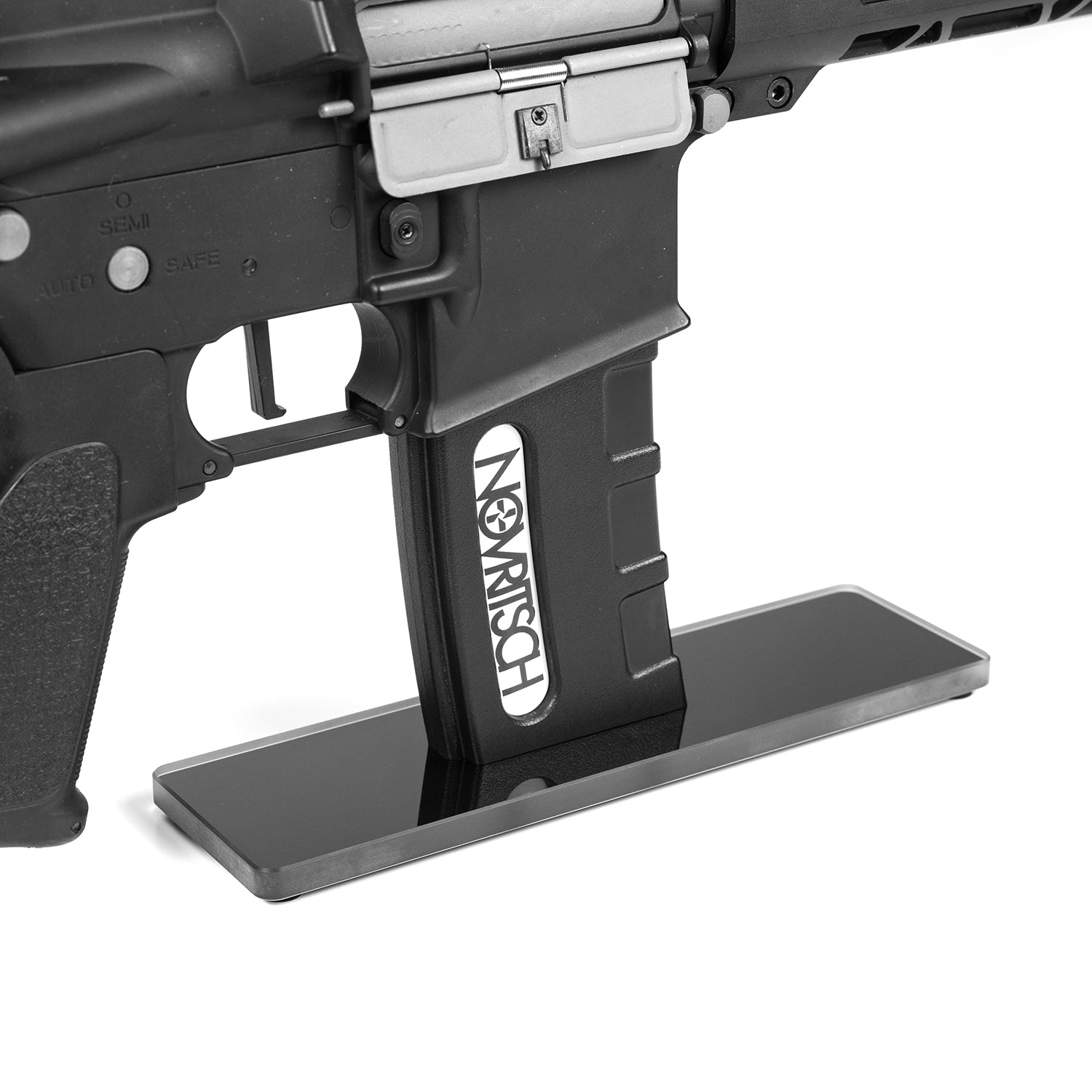 Novritsch M4 / AR15 Gun Glass Stand - Black