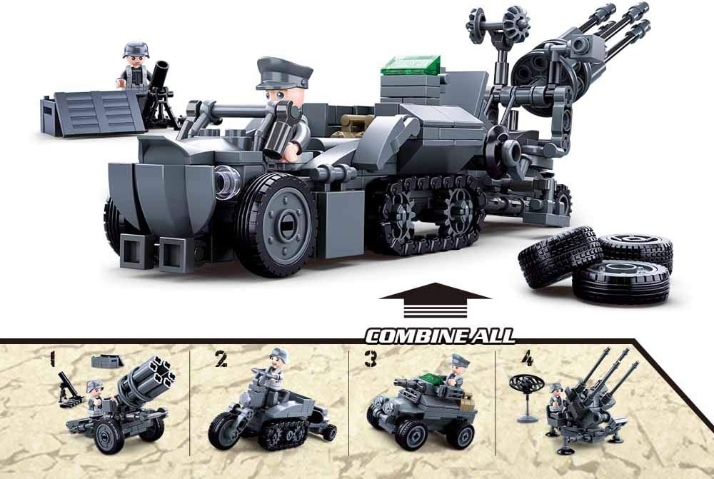 German 4 into 1 Set - B0681