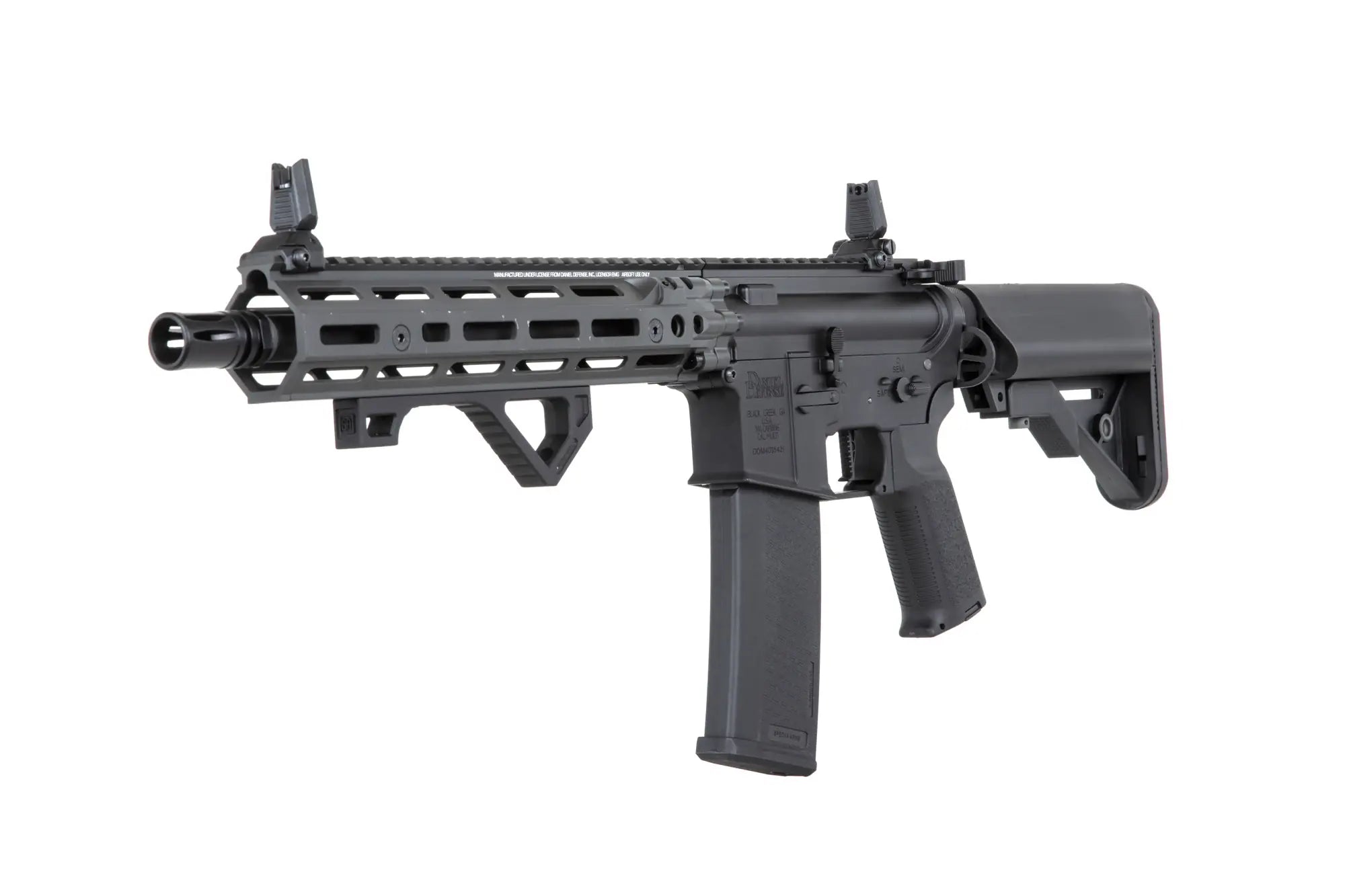 M4 airsoft Daniel Defense SA-P27 PRIME RIS III 10.5'' Aster II ETU | Grey