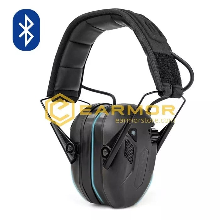 EARMOR M300T Bluetooth Electronic Hearing Protector - Black