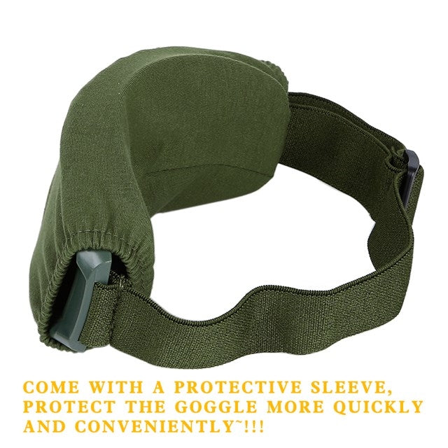 WST Desert Storm Goggles, 3 Lenses set - Tan Home > All products > Airsoft equipment and guns cases > Goggles and masks on airsoft > Goggles on Airsoft Wosport