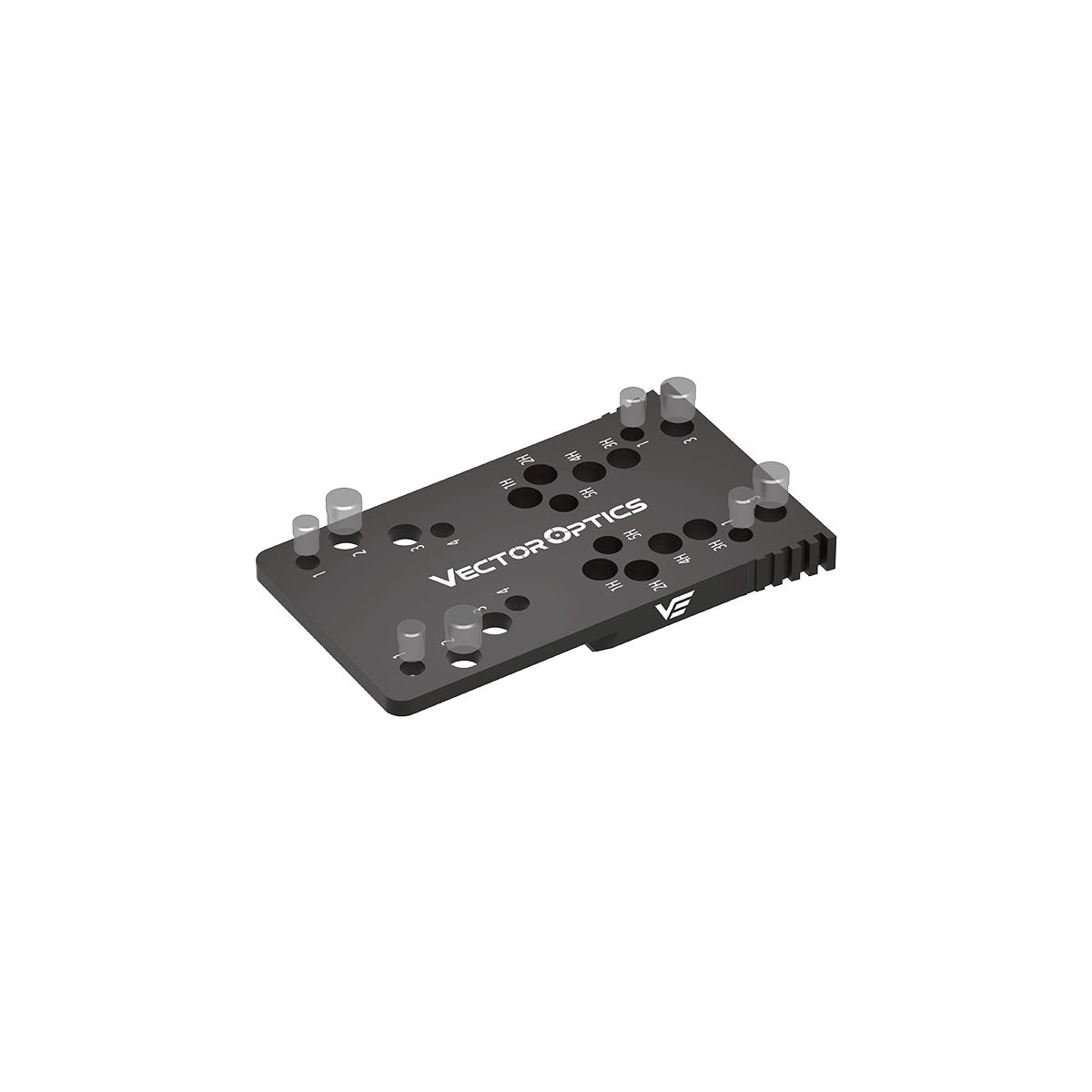 VO Universal Red Dot Sight Mount for CZ Shadow 2 / SP-01 / P-10C - Black