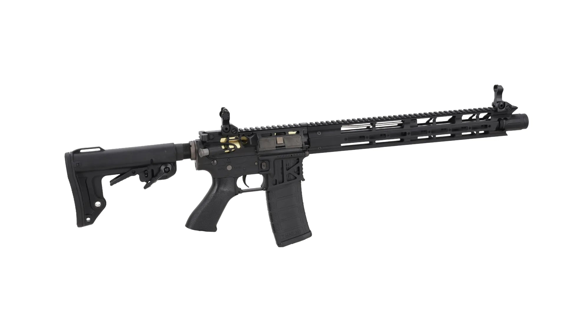 King Arms airsoft M4 TWS M-Lok Rifle Ver. 2 Limited Edition Rifle Black-11