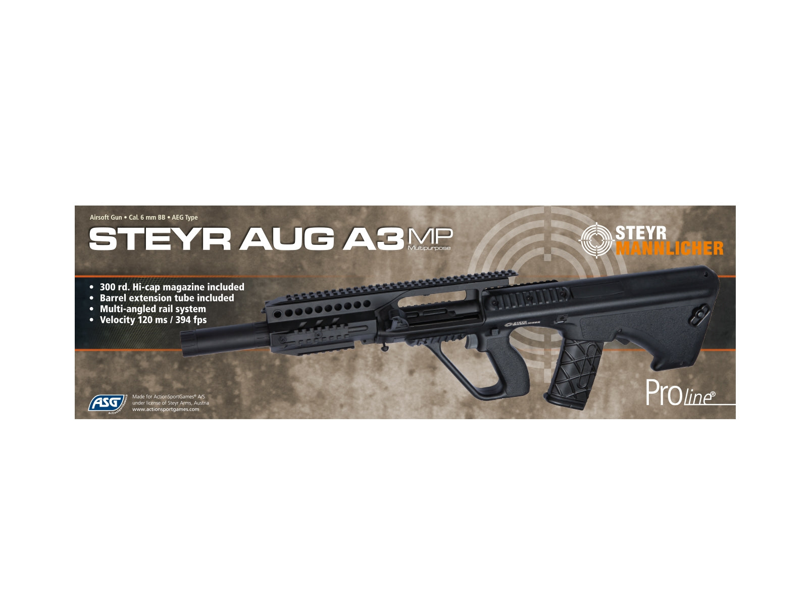 ASG Steyr AUG A3 MP - Black