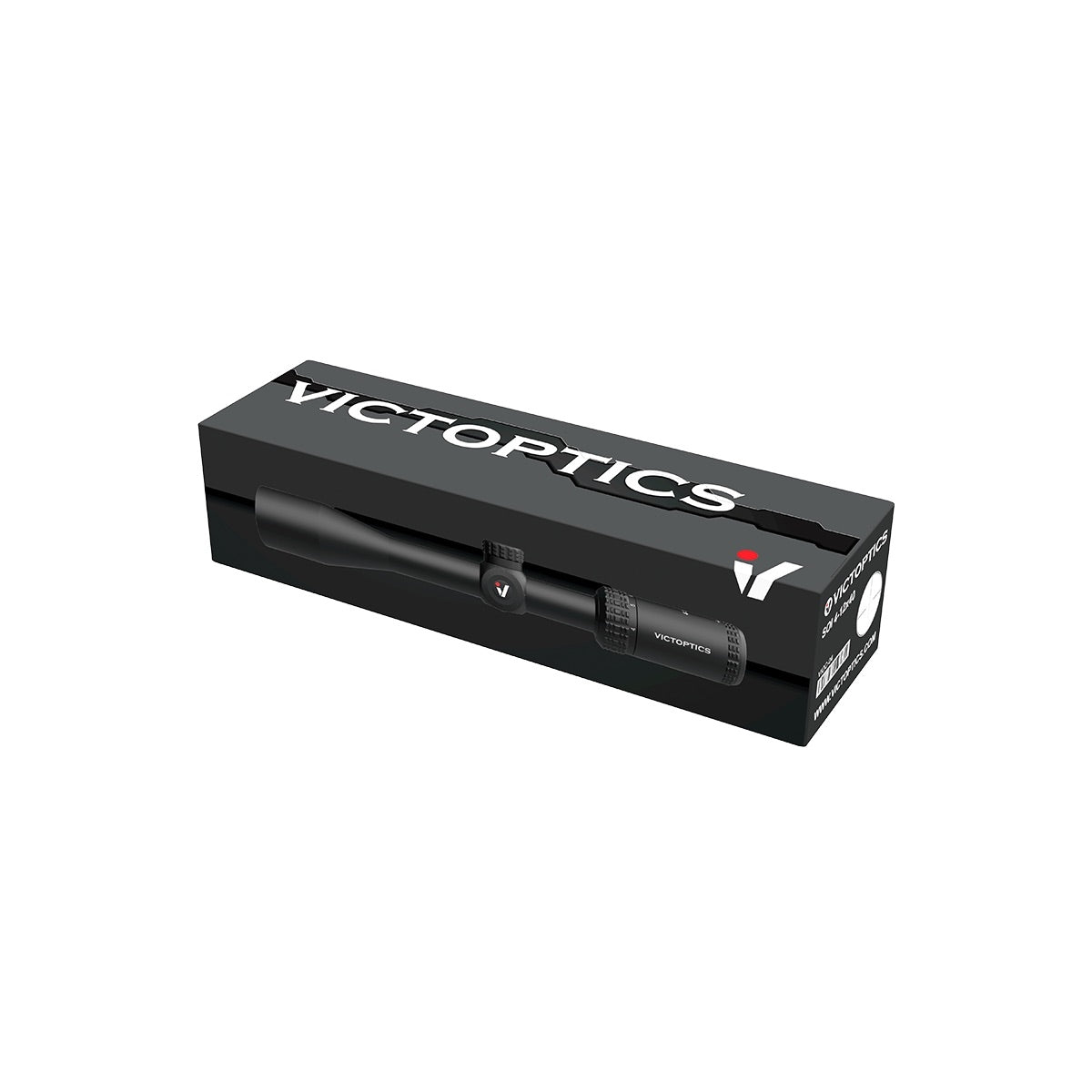 VictOptics SOI 4-12x40 Riflescope - Black