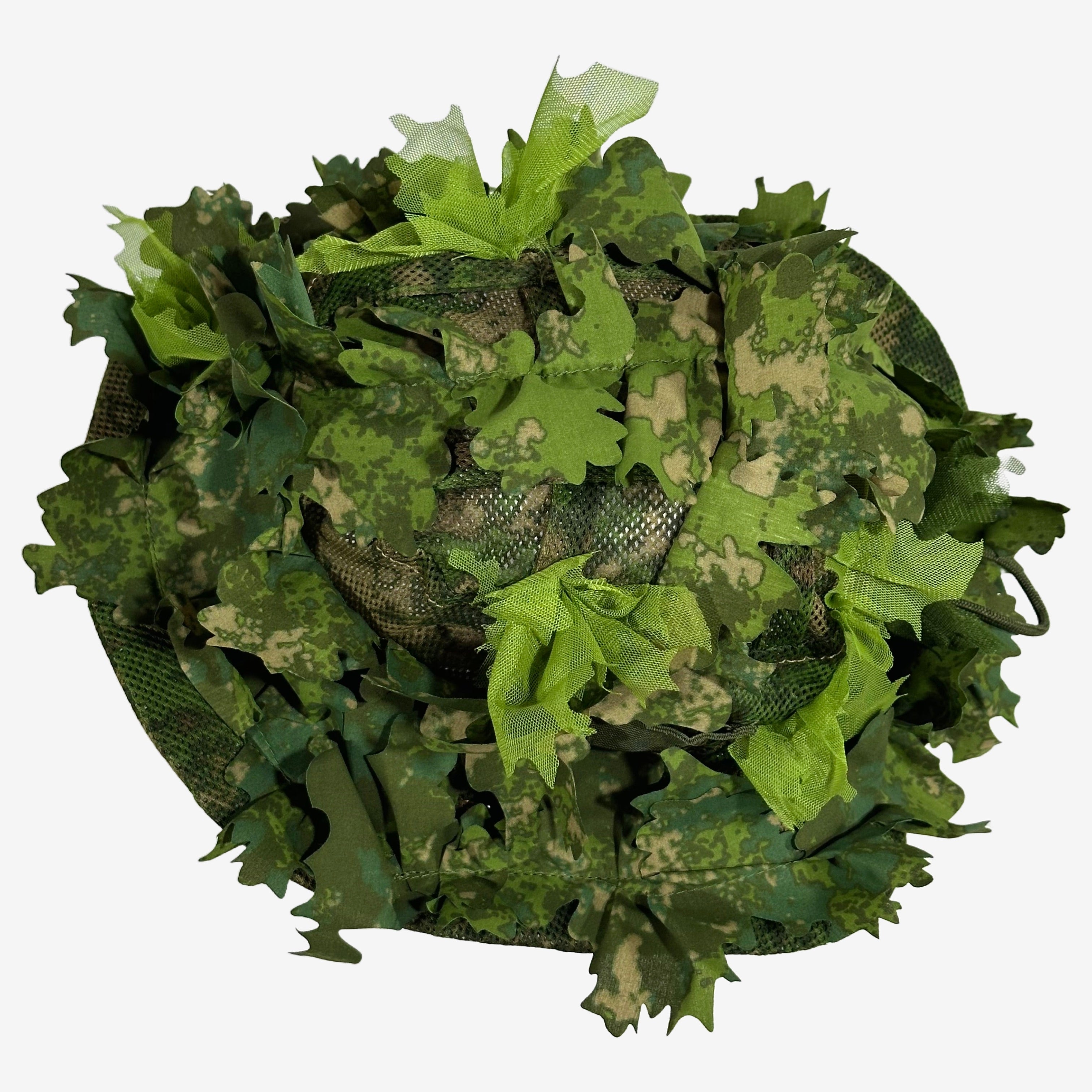 KMCS Boonie Hat with 3D Leaves - Next-Gen Green