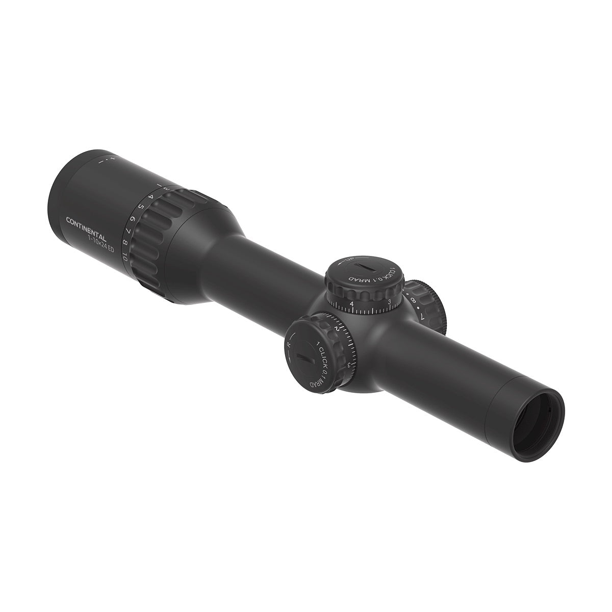 CONTINENTAL X10 1-10x24i ED Fiber LPRiflescope