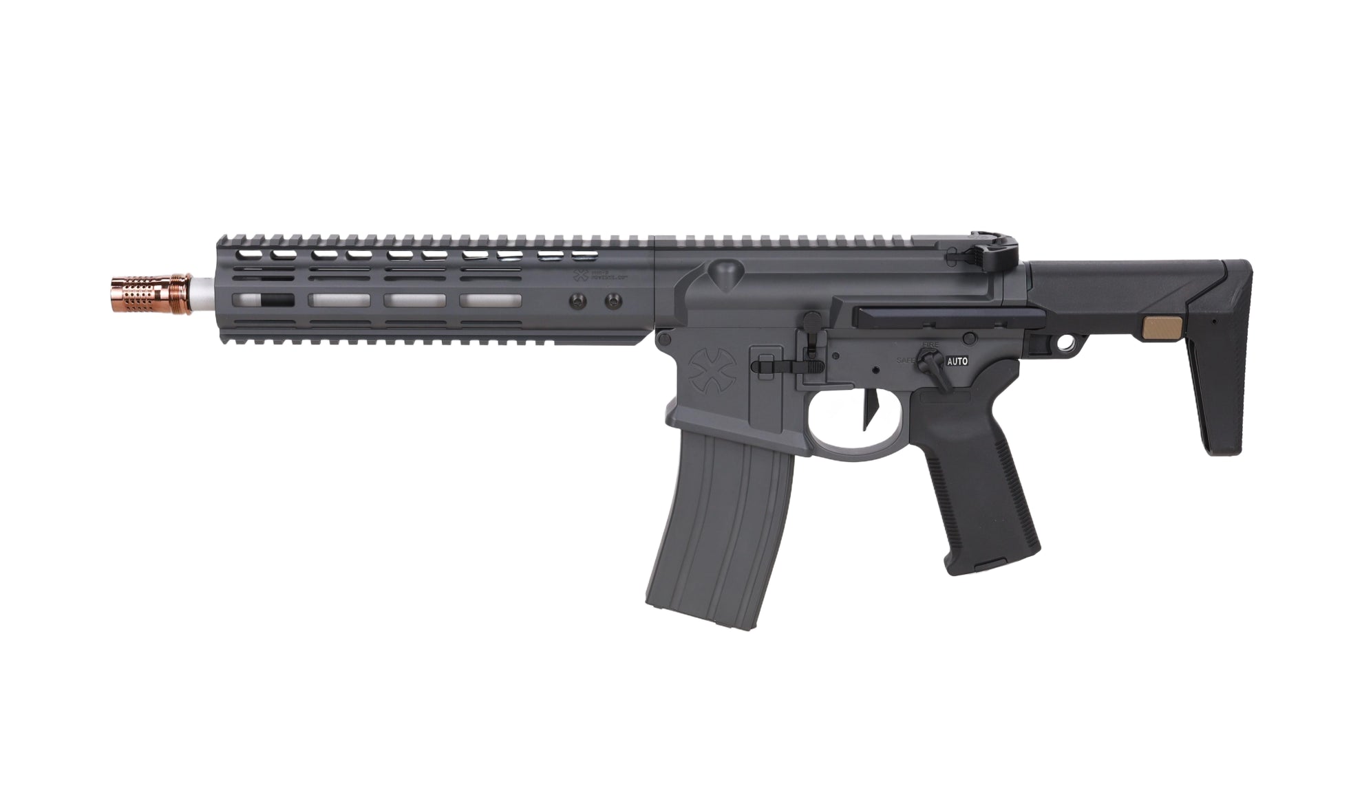 airsoft GBBR Noveske Ghetto Blaster NHR-9 10.5" MWS Gen.2 carbine Grey-9