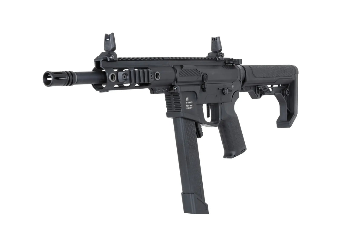 Specna Arms SA-FX01 FLEX First Game Airsoft Bundle - Rifle, Charger, Battery and BBs