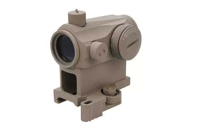 AIM-O A1 Red Dot Sight with QD Mount and Low Mount - Tan-1