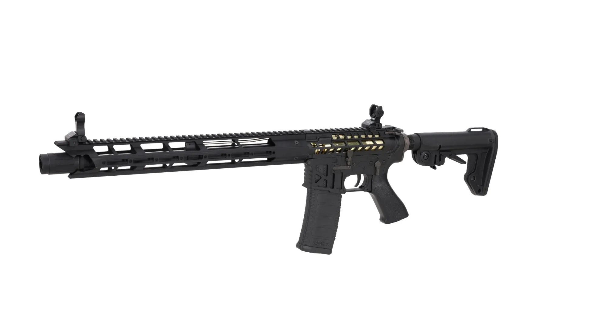 King Arms airsoft M4 TWS M-Lok Rifle Ver. 2 Limited Edition Rifle Black-12