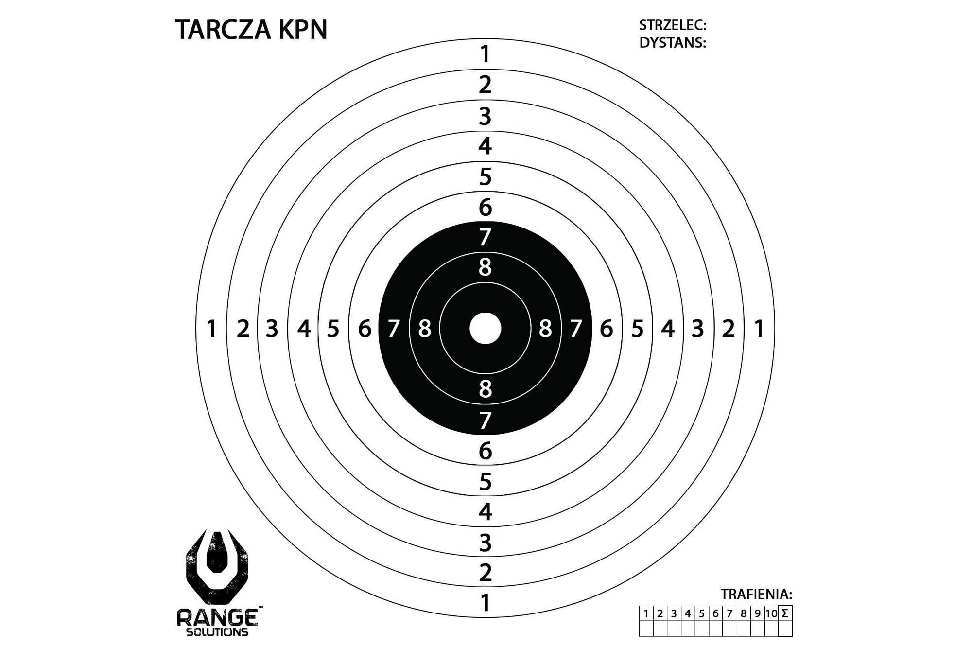 KPN Shooting Targets for Air Gun - 100 Pcs