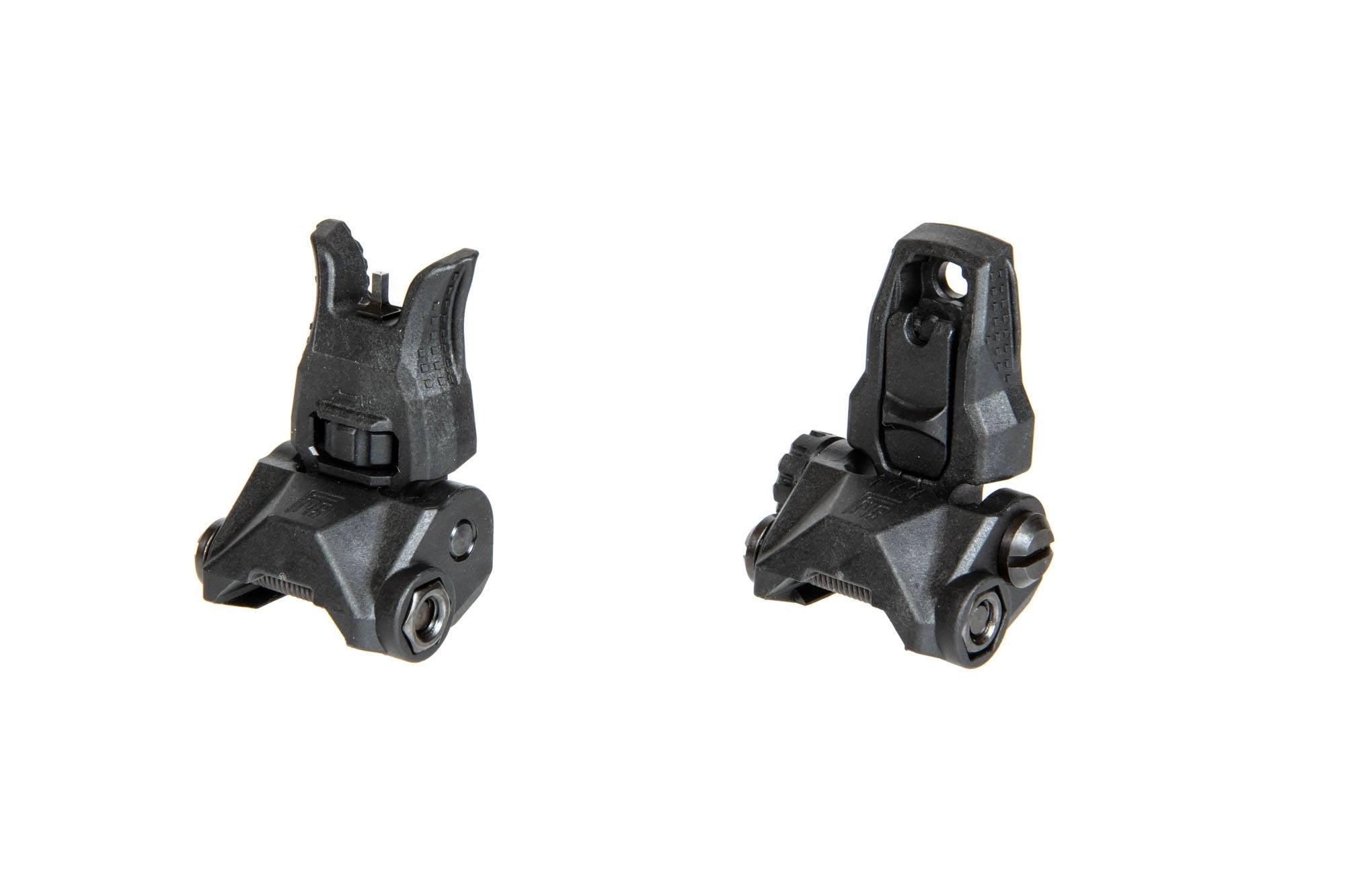 EPBUIS Folding Iron Sight Set - black