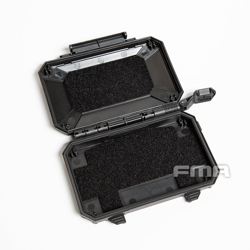 FMA DarkRefuge Critical Gear MOLLE Case Black Durable Tactical Organizer for Loadouts