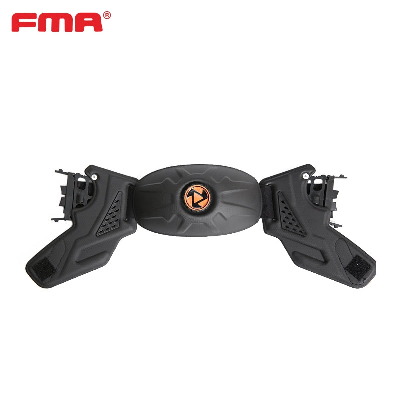 FMA F5 STORM Goggle Full-Face Mask - Black/Orange