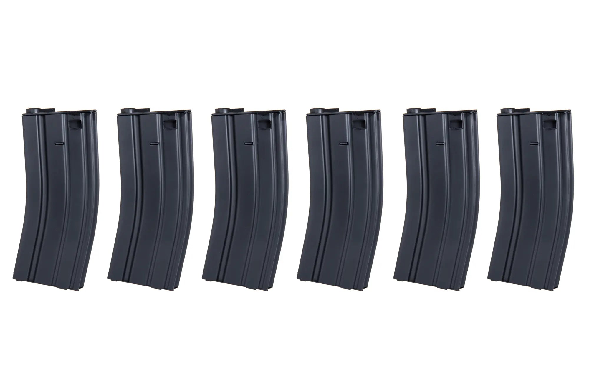 Pack of 6 M4 LowCap 70 rounds magazine | black