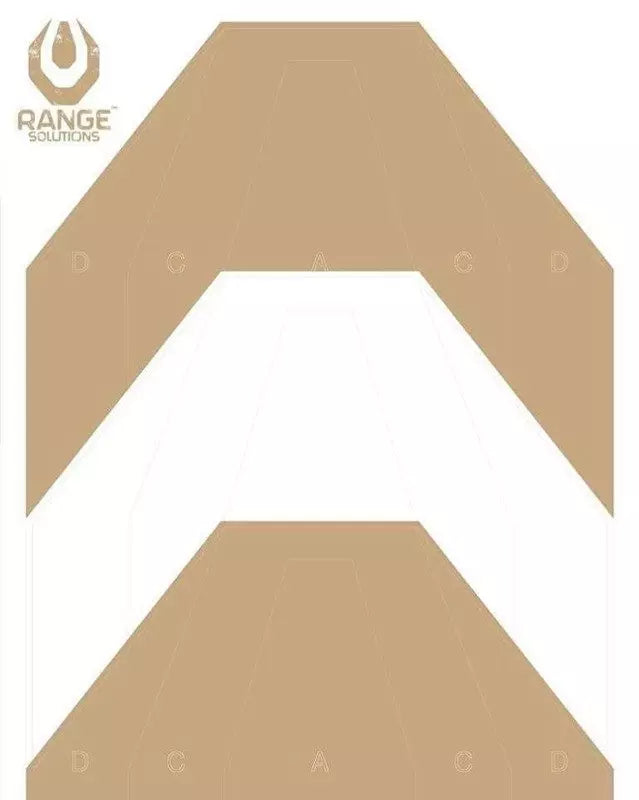 Range Solutions IPSC PT Shooting Targets 50pcs