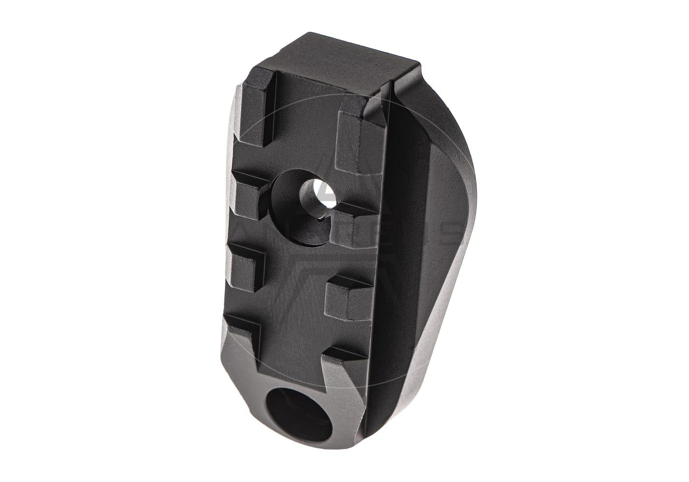 5KU M4 AEG RIS / 1913 Rail Stock Base Adapter - Black