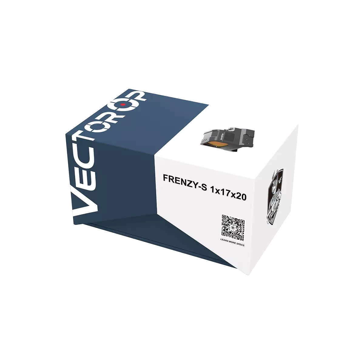 FRENZY-S 1x17x20 AL Red Dot Sight - Black