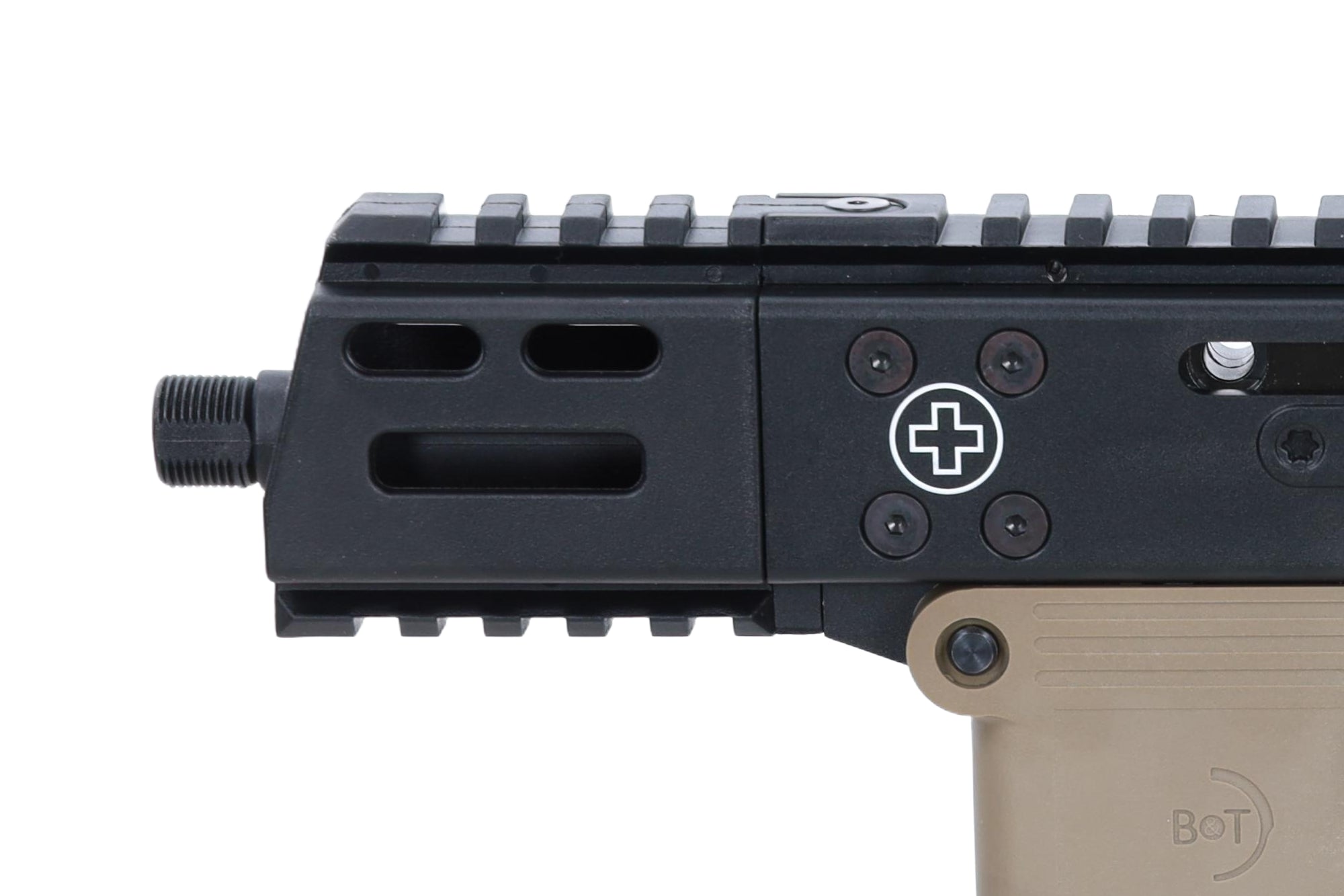 B&T GHM9 Gen.2 airsoft smg - black and tan