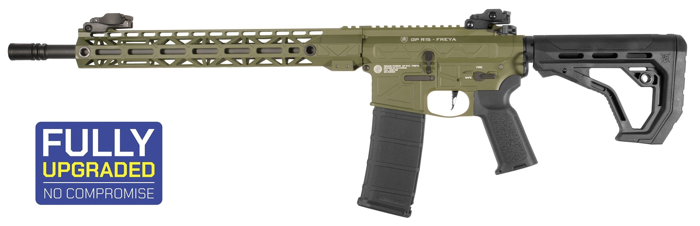 Delta Armory GP FREYA R15 M-LOK 14" Gen2 - Green