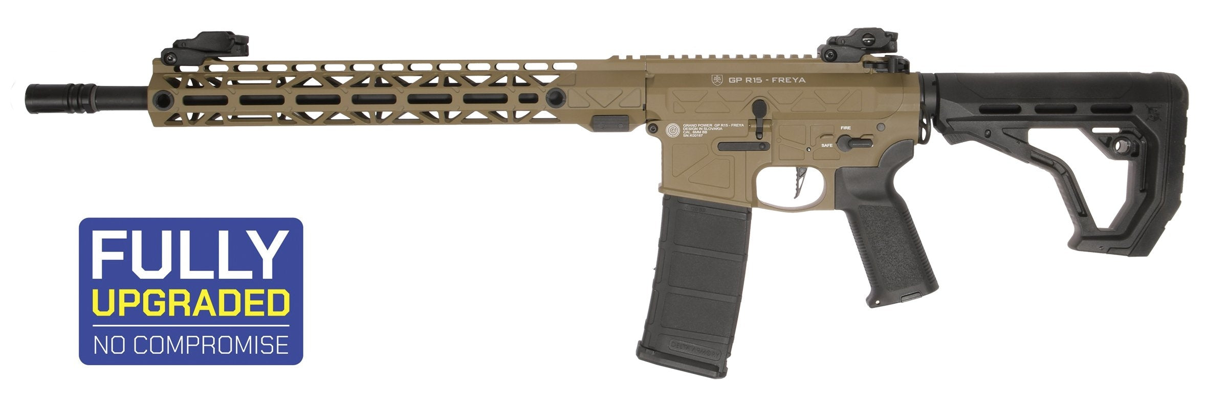 Delta Armory GP FREYA R15 M-LOK 14" Gen2 - Tan