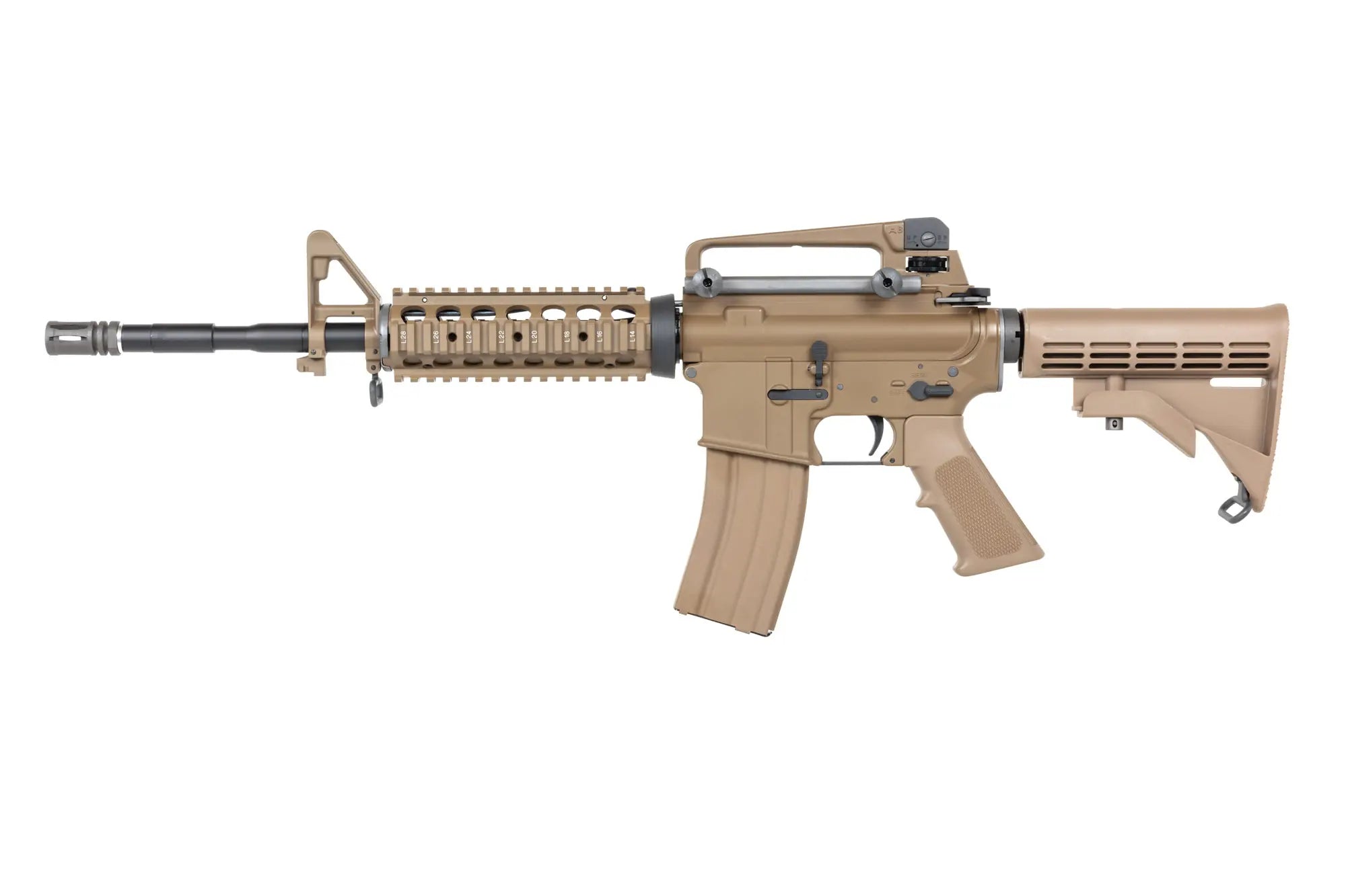 M4 RIS Airsoft GBBR Gen3 WE R-M001 | Tan