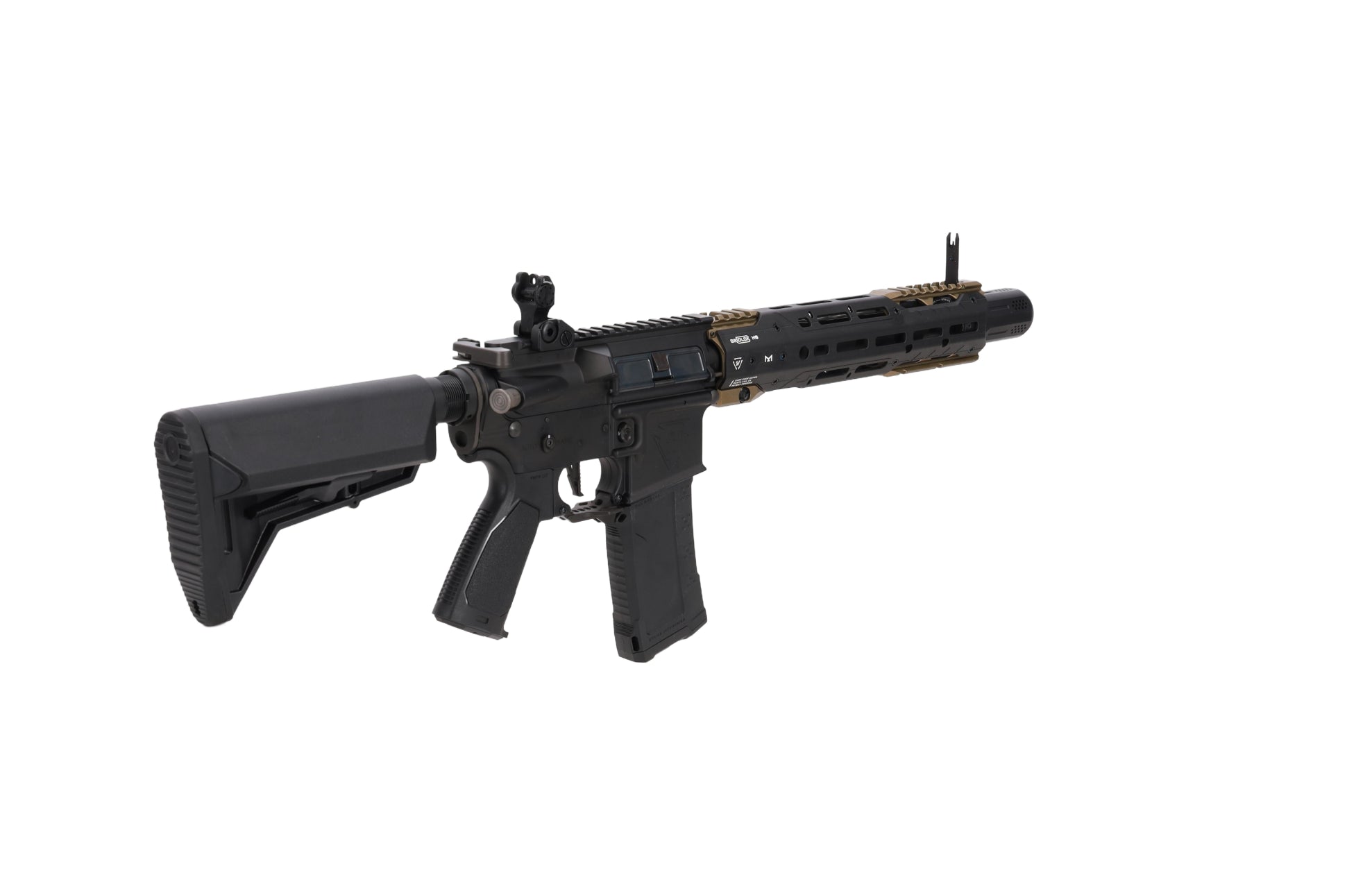 King Arms x Strike Industries Sentinel GRIDLOK® 11" Aster SE ETU Flat Dark Earth airsoft Carbine-10