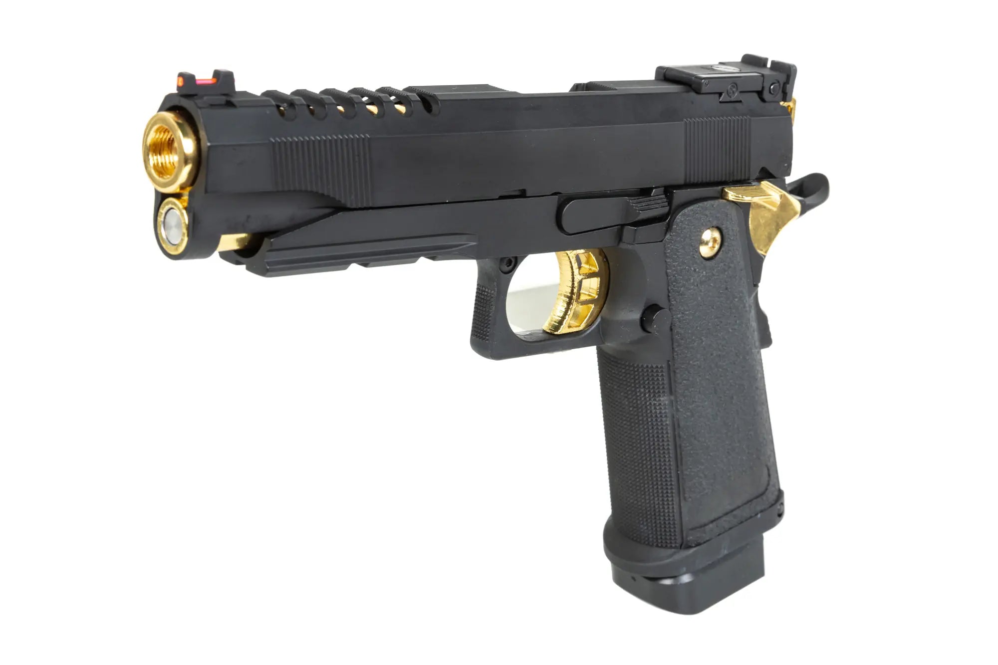 E&C EC-2104 airsoft pistol Black and gold-3