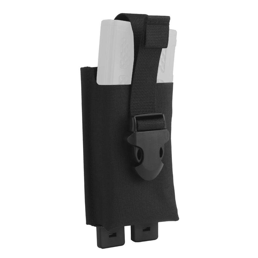 Wosport magazine pouch Webbing Single Mag Pouch Black-2