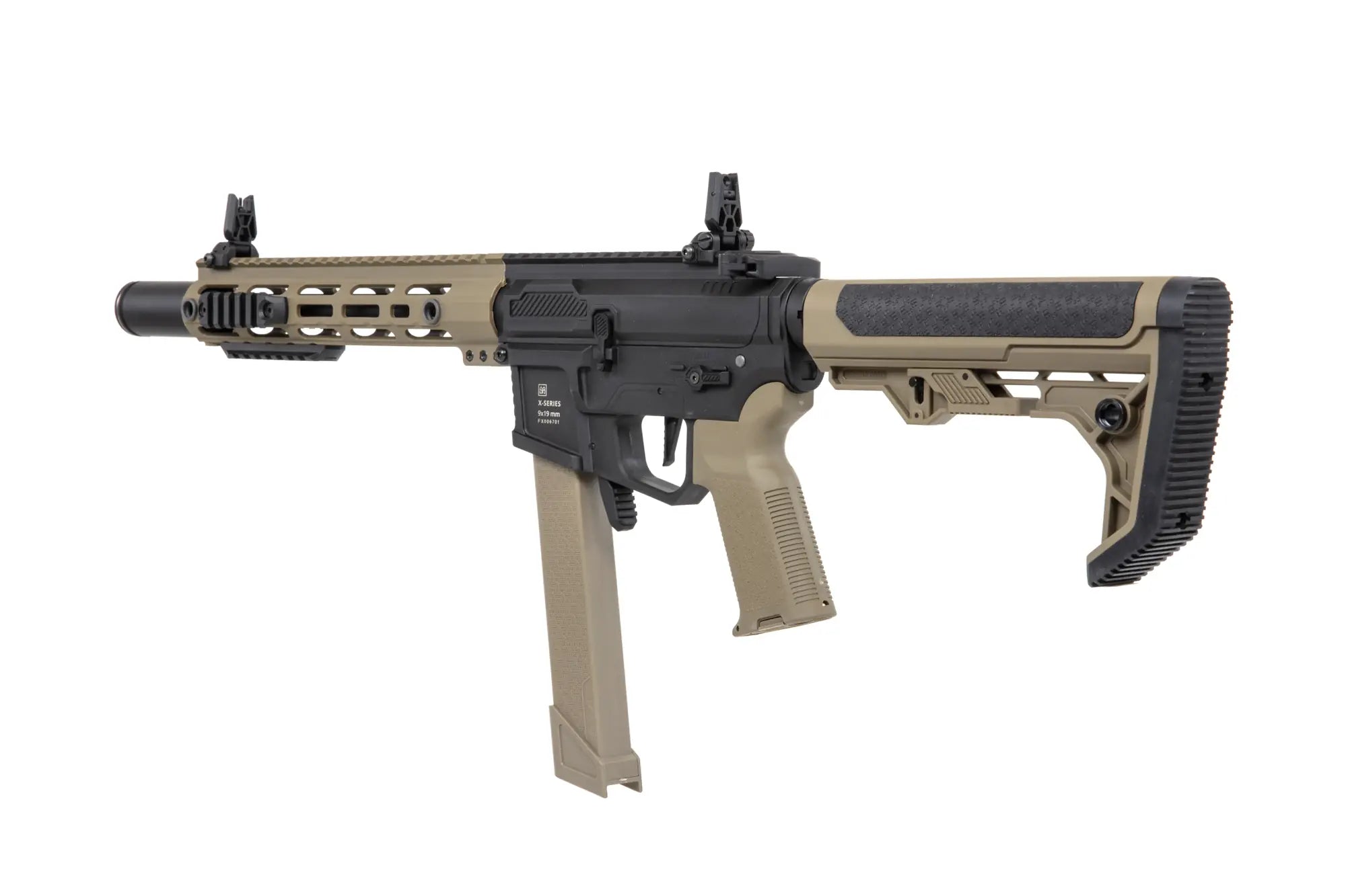 airsoft rifle SA-FX02 FLEX HAL ETU Half-Tan
