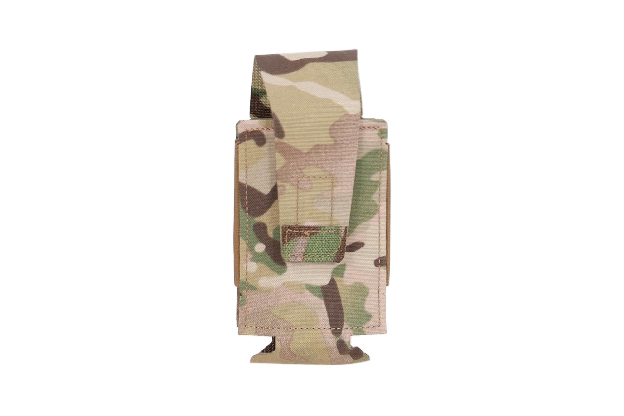 SaTac Grenade Pouch MC With CORUND 500D, Elastic Sides, Velcro Flap, MOLLE Compatible
