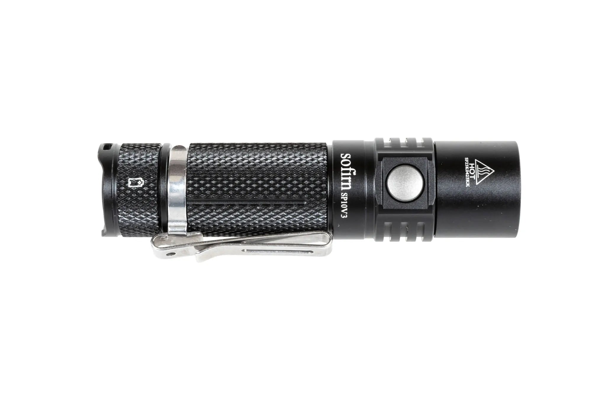Sofirn SP10V3 Pro torch with rechargeable battery Black-2