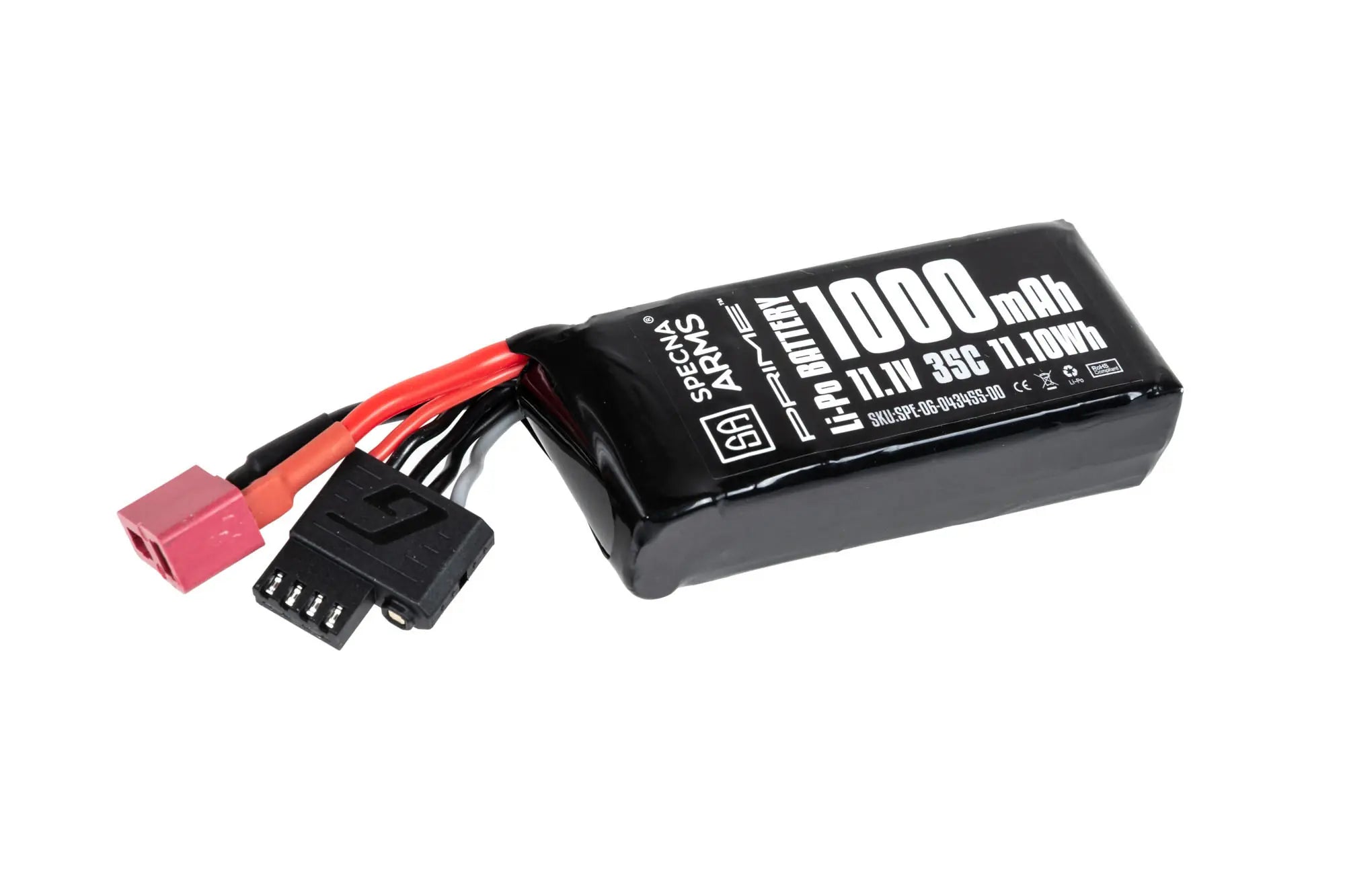 LiPo Battery 1000 mAh 35C 11.1V PEQ T-Deans G-Tech