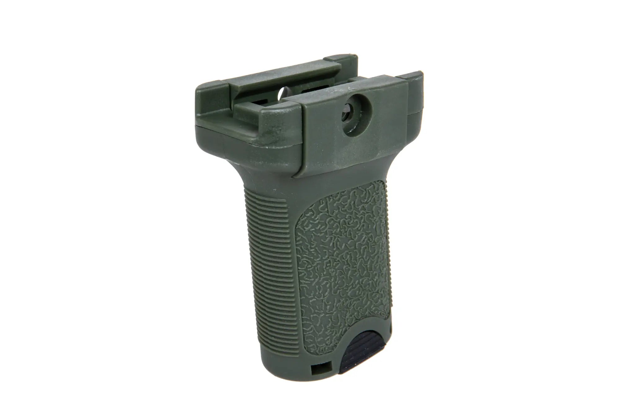 Vertical front grip for RIS rail / KeyMod / M-LOK - Olive