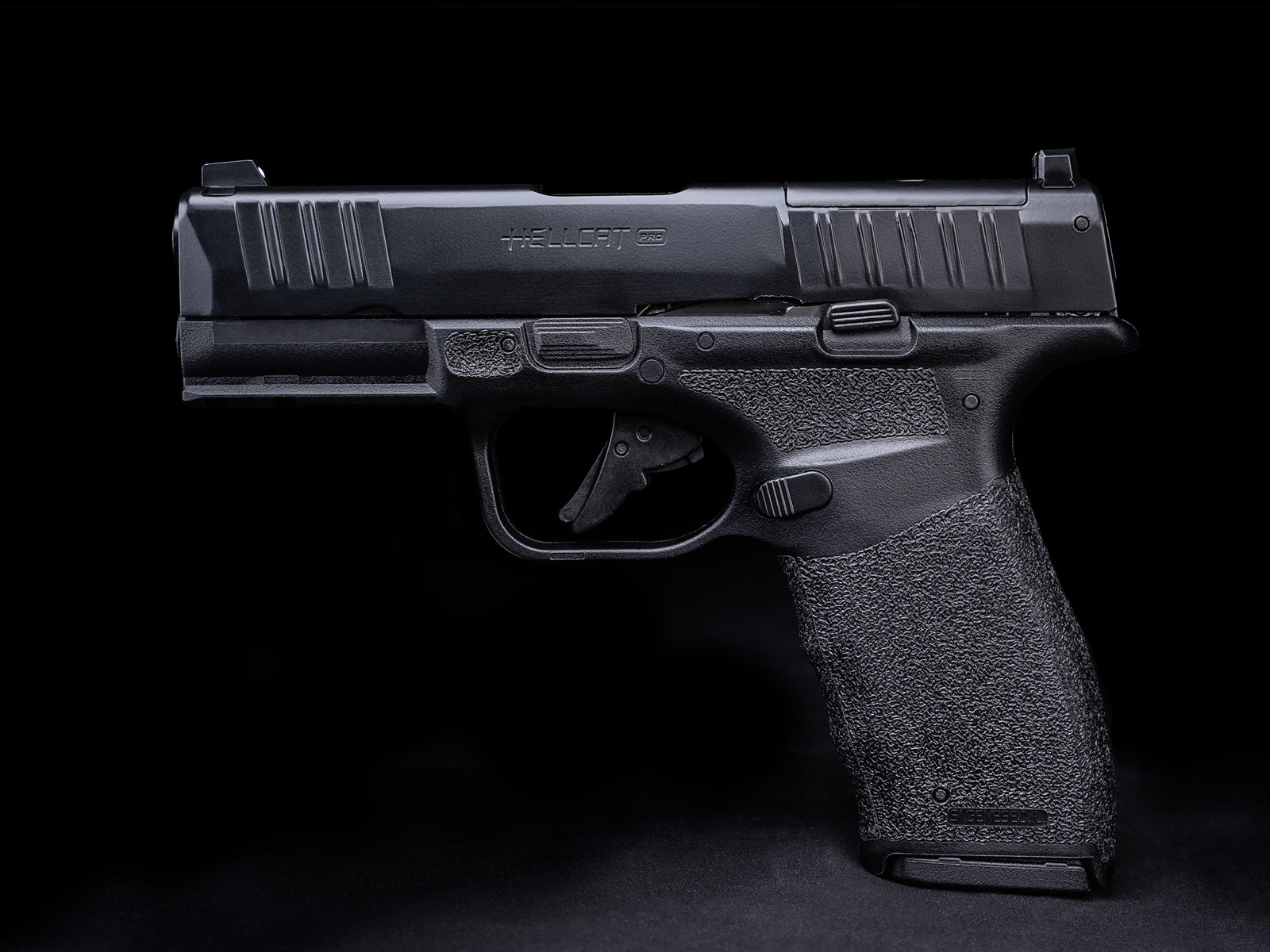 ASG Springfield Armory HellCat Pro, CO2 Blowback, Metal Slide - Black