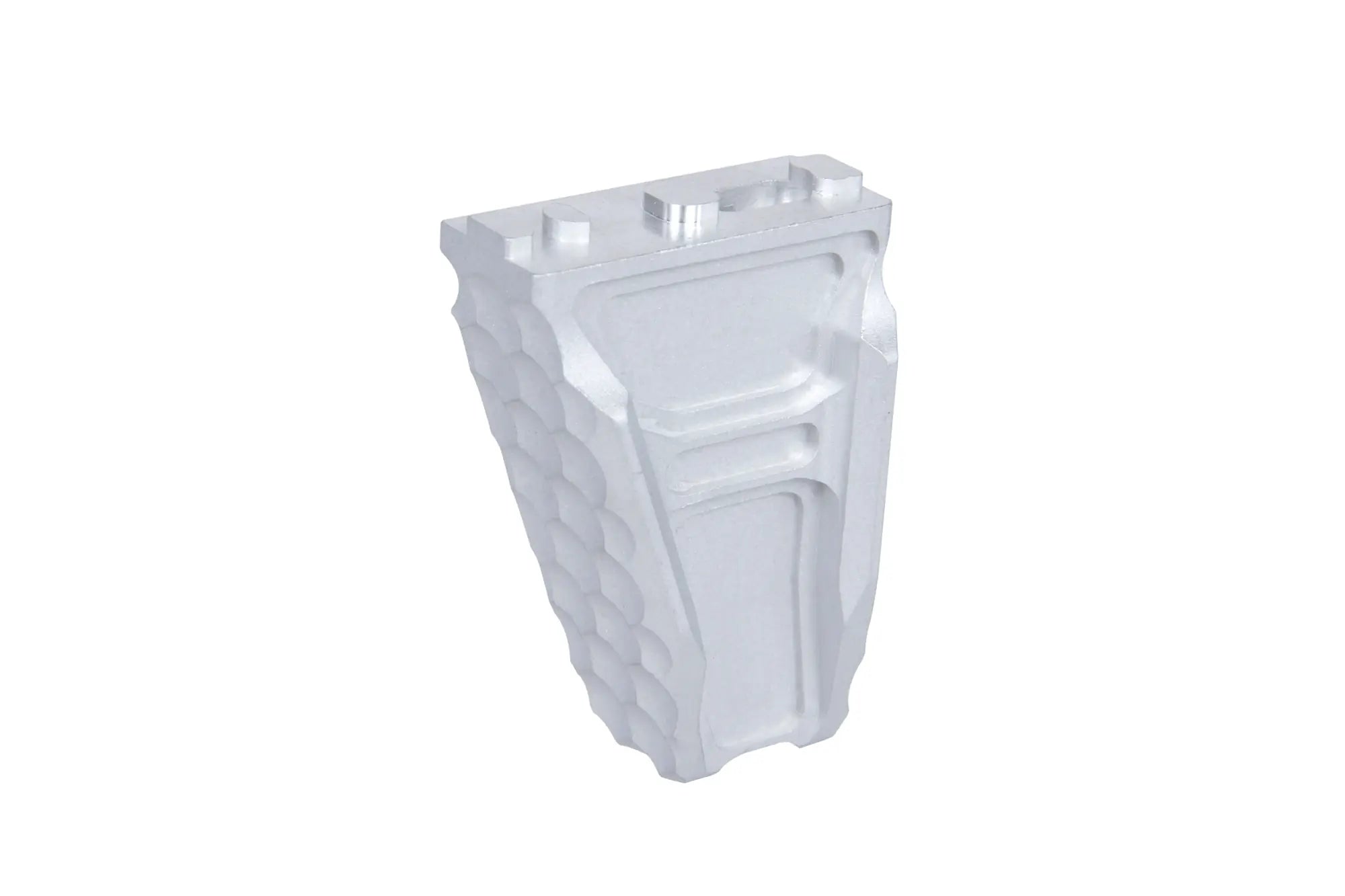 RSAC front grip for KeyMod/M-LOK silver