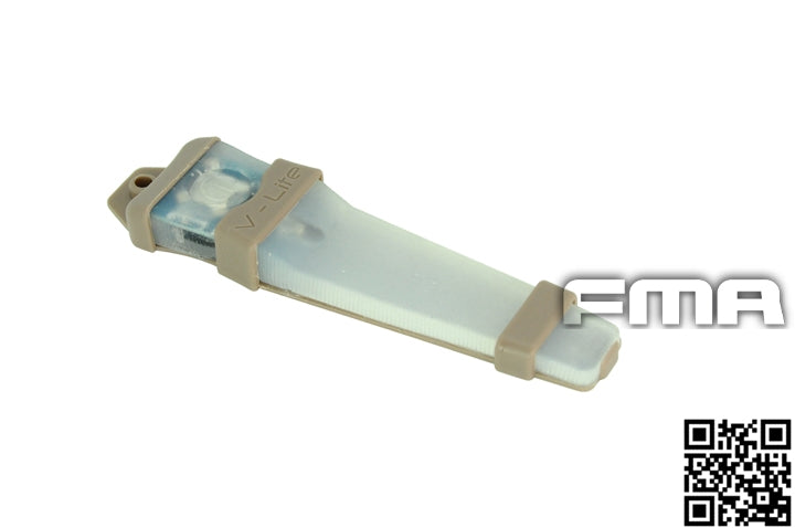 FMA V-LITE Tactical Position Marker, Tan Case - Blue