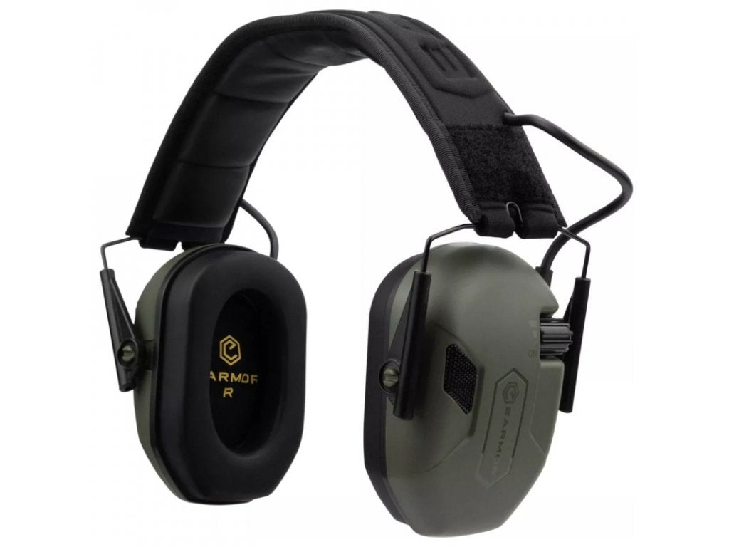 EARMOR M300A Electronic Hearing Protector - Green