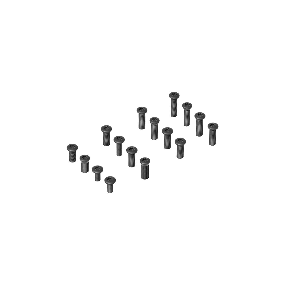 VO Set of Steel TORX Screws 5.0 / 5.5 mm - 16 Pcs